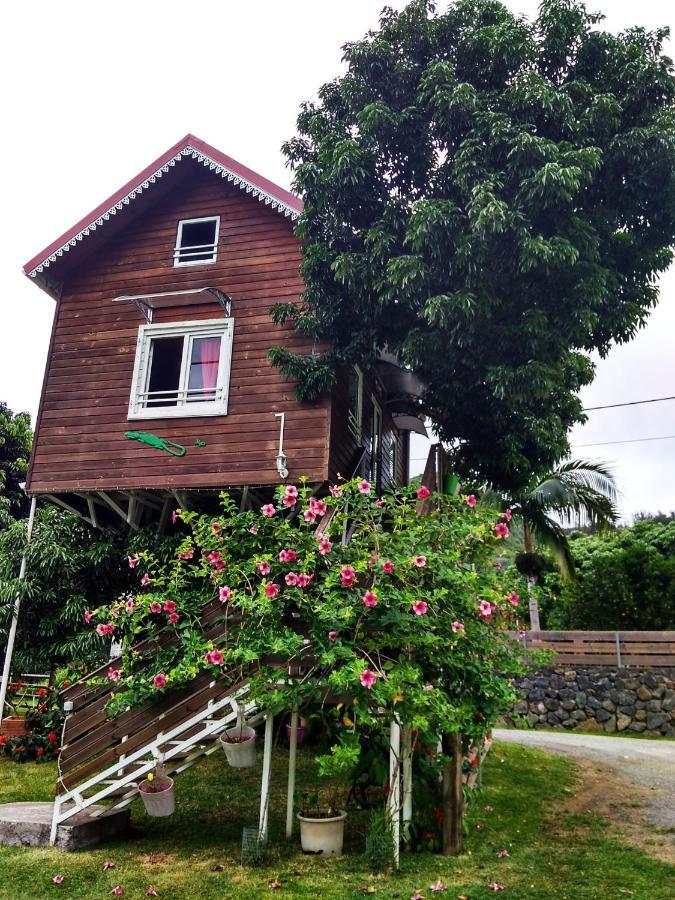 Villa Ti Kaz Perchee Entre-Deux Exterior foto